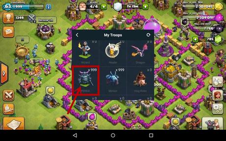 [Guida] Trucchi Clash of Clans come modificare gli eroi in una simulazione e impostarne i livelli