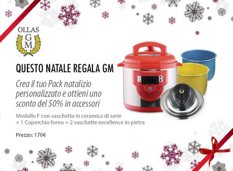 Pentola Ollas GM MODELLO F si colora di Natale