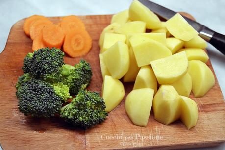 Zuppa di Verdure con Panna acida - Preparazione