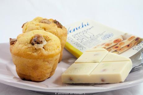 Muffin di quinoa e carote con chocolight Venchi / Quinoa and carrot muffin recipe with white chocolight by Venchi