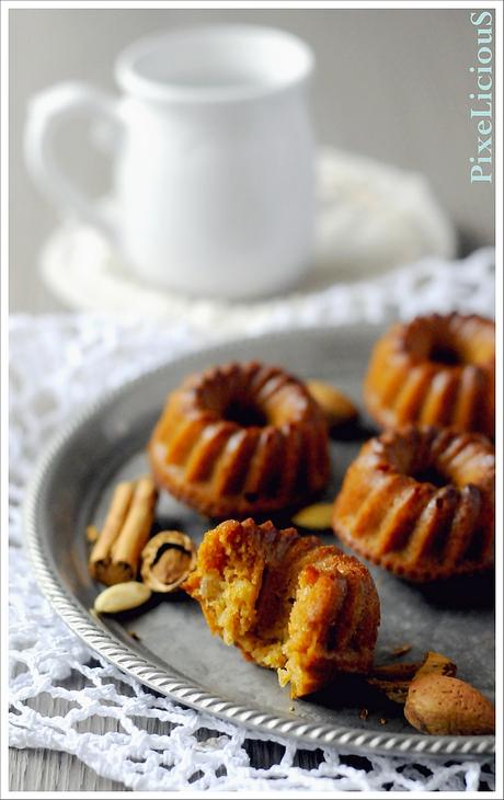 Ciambelline alla Zucca con Cannella e Mandorle