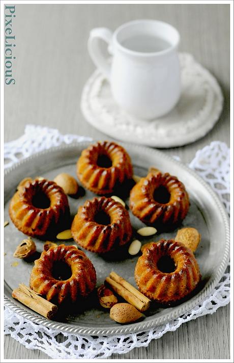 Ciambelline alla Zucca con Cannella e Mandorle