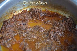 Ravioli di polenta e quartirolo con sugo di brasato al vino rosso