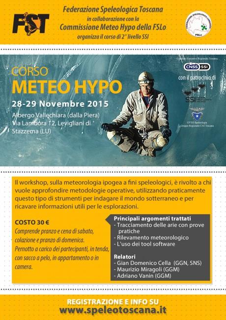 Al Corchia corso sullo studio innovativo della Meteorologia Ipogea