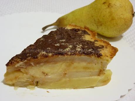 Clafoutis pere e cioccolato Clafoutis pere e cioccolato