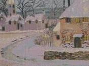 Schema punto croce: Paesaggio natalizio_14