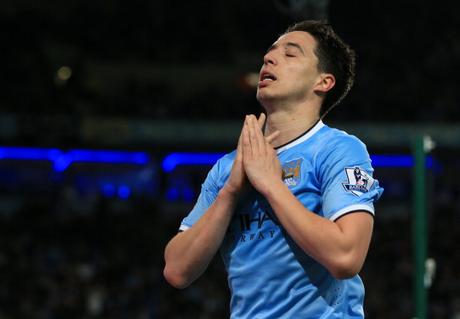 Manchester City: si prolungano i tempi di recupero per Nasri