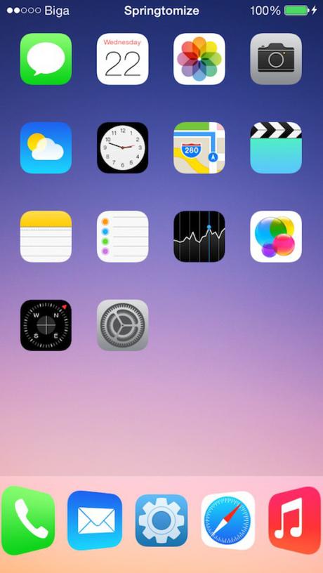 Cydia (iOS 9.x.x) – Springtomize 3 (iOS 9/8/7) si aggiorna e adesso supporta finalmente anche iOS 9.x.x [Aggiornato Vers. 1.4.0]