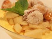 Coppa allo zabaione pere