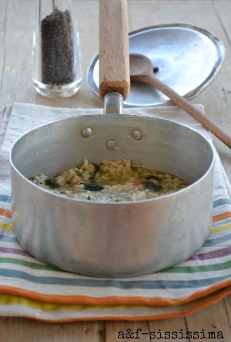 Cucina del Lazio: riso e indivia Cucina del Lazio: riso e indivia