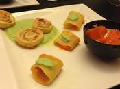 Senza Bimby, Cena amici!!! Paccheri alla Zucca, Crema Zucchine Ricotta, Tonno, Ricotta Girelle Tonno Affumicato, Pasta Brisè Emmental, Rombo Forno Pomodorini