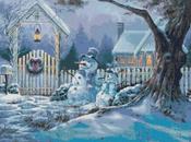 Schema punto croce: Paesaggio Natalizio_19