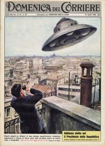 UN UFO D'EPOCA SULLA 