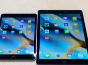 Display iPad messo confronto quello Mini