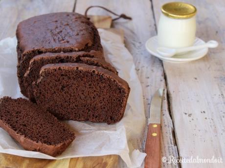 Torta al cioccolato senza burro, latte, uova e olio