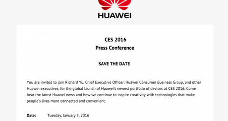 Huawei CES 2016