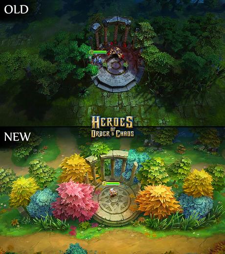 Un nuovo aspetto per Heroes of Order & Chaos  - Notizia - Android