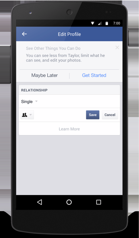 [News] In futuro potrete nascondere il vostro profilo Facebook al(la) vostro(a) ex