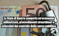 Lo Stato di Guerra e l’allentamento del Patto di Stabilità. Lo Stato di Guerra e l’allentamento del Patto di Stabilità.