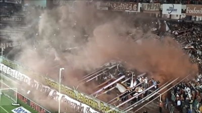 (VIDEO)Independiente's fans atmosphere vs Belgrano 19.11.2015