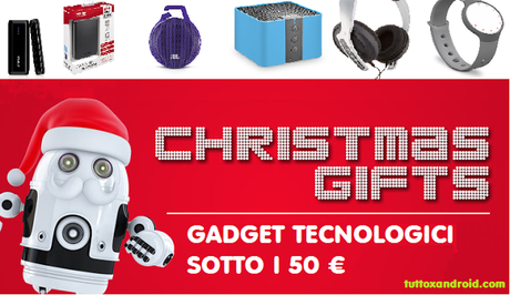 30 Gadget super-tecnologici da regalare a Natale sotto i 50€ (Guida per i regali di Natale 2015)