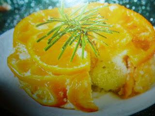 ricette per le feste - tortino di mandarino