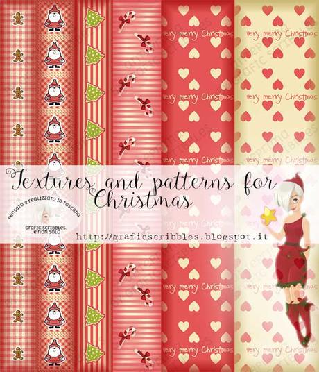 Textures and Patterns for Christmas