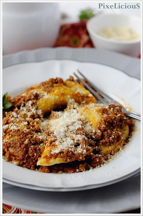 Tordelli Lucchesi “al Sugo” (con Ragù Toscano)