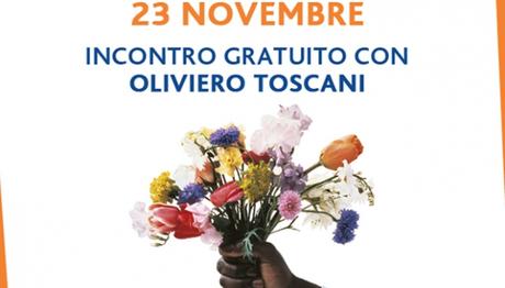 Incontro con Oliviero Toscani, ingresso gratuito