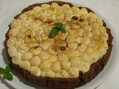 Crostata pere e cioccolato senza lattosio con Dolcetto Apricot Cream Freddi