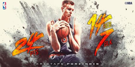 Kristaps Porzingis © twitter.com/nbastats