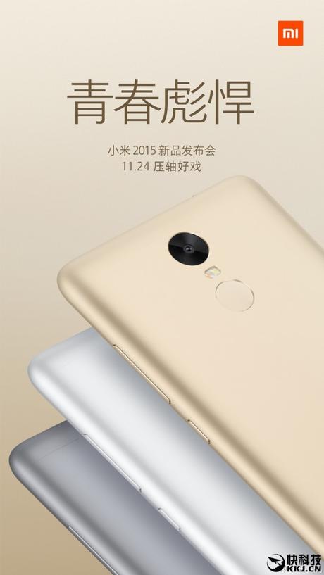 Teaser Redmi Note 2 Pro