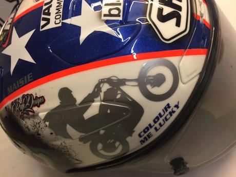 Shoei X-Spirit II J.McGuinness Macau 2015 by Rage Designs