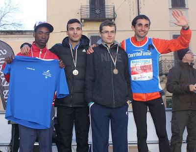 CREMA. Brambilla, Manyika, Guerniche e Razganm campioni lombardi di mezza a Crema.