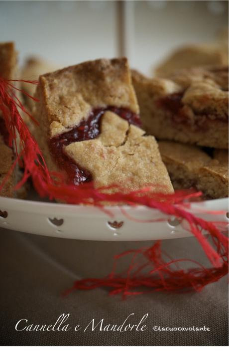 La Torta dell’ Avvento con Mandorle, Cannella e Lamponi