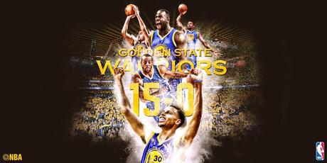 Golden State Warriors 15-0 © twitter.com/nbastats