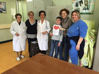 Ospedale SS.Annunziata - Cuore di Maglia Napoli c'è!