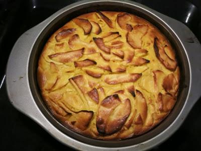 Torta di mele al caramello con burro salato