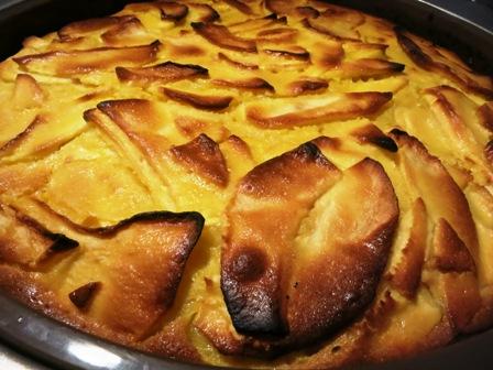 Torta di mele al caramello con burro salato