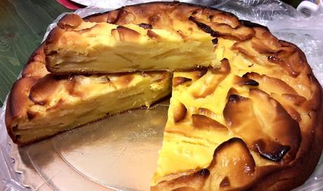 Torta di mele al caramello con burro salato