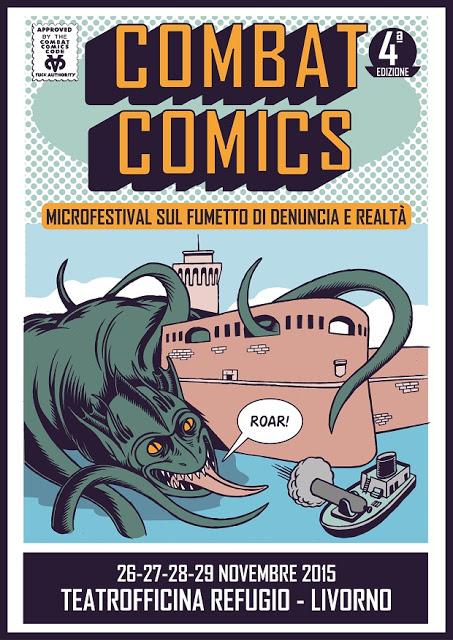 Torna Combat Comics, Festival sul fumetto di denuncia e realtà