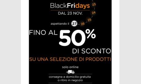 Black Friday Unieuro: fino al 50% di sconto su tanti prodotti da oggi al 27 novembre promozione black friday unieuro