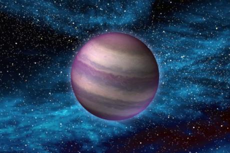 Una rappresentazione di un pianeta free floating, o pianeta orfano. Crediti: NASA/JPL-Caltech 