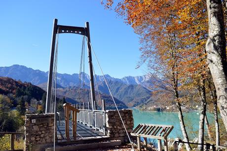 lago di barcis e sentiero del dint