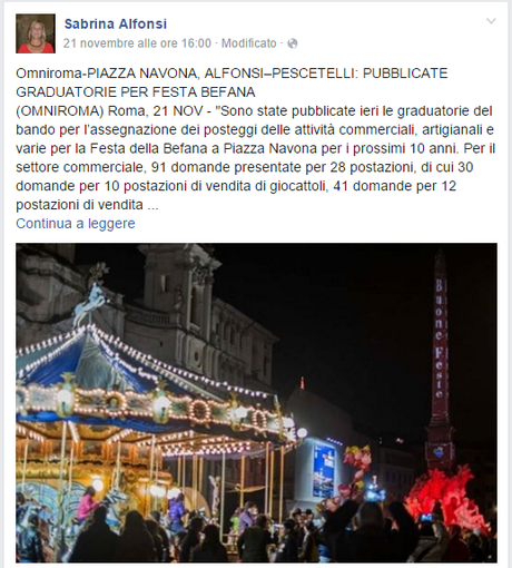 7 menzogne e 1 verità di Matteo Orfini sul Bando Truffa di Piazza Navona. Perché difende l'indifendibile secondo voi?