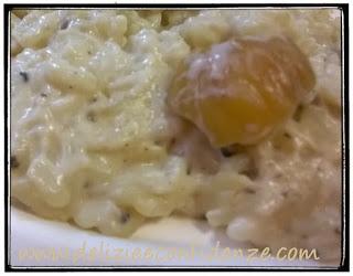 Risotto al latte con castagne