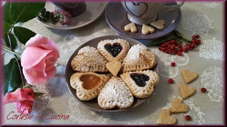 Biscotti integrali con frolla all'olio