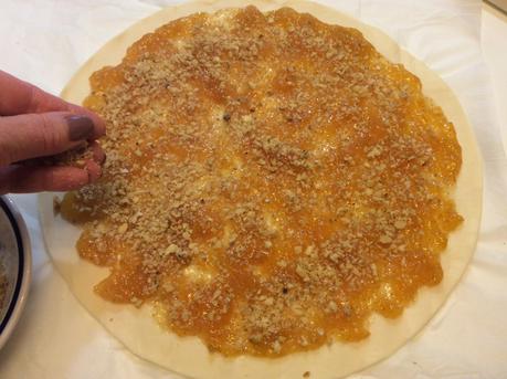 GIRASOLE DI CONFETTURA DI FICHI E NOCI