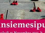 PAVIA. flashmob dire alla violenza sulle donne: scarpe rosse piazza Vittoria.