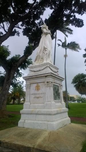 statua della moglie di Napoleone decapitata